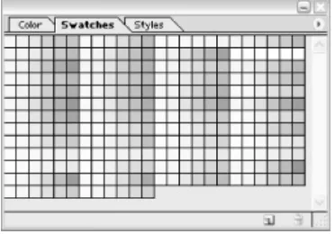 Figure 2-6. The Photoshop Swatches tab