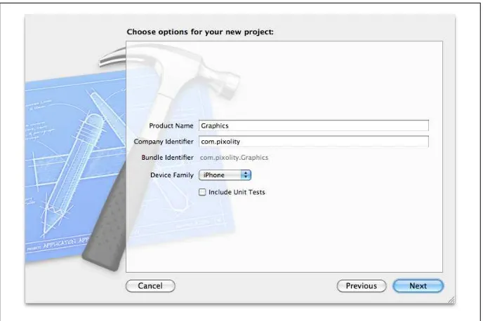 Figure 4. Saving the view-based Xcode project to the desktop