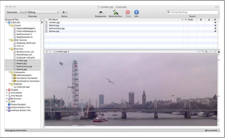 Figure 5-10. The drop down brought up when you drag and drop a file into the project