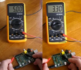Figure 4-5. Measuring voltages 
