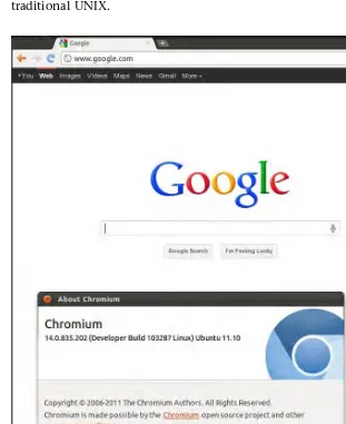 FIGURE 4.3Chromium is the source from which Chrome is made, and it works very well.