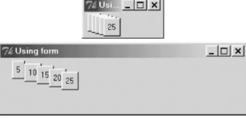 Figure 2-48 and you'll see what happens when we resize this window. Noticethat the widgets overlap each other and move as the window is resized