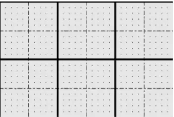 Figure 9-5. A canvas with three grid items