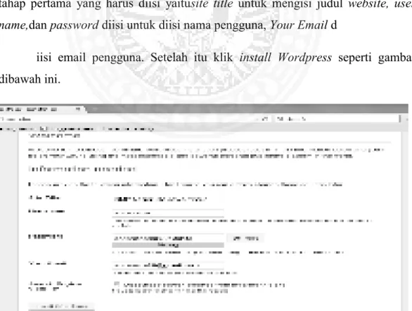 Gambar 3.8. Mengisi Infromation Needed 