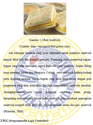 Gambar 2.1 Roti Sandwich 