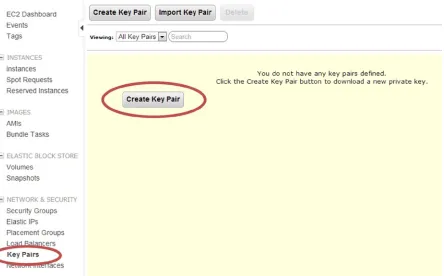 Figure 2-17. Choosing an AWS region