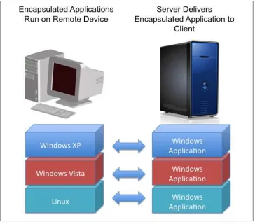 Figure 3-2. Application virtualization at work