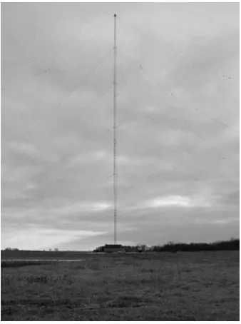 FIGURE 1.14A typical LORAN antenna. (Source: Megapulse.)