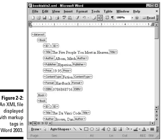 Figure 2-2:An XML file