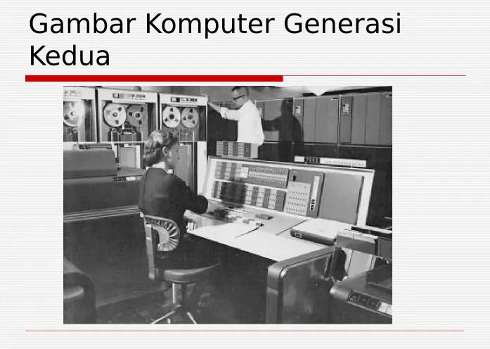Gambar Komputer Generasi 