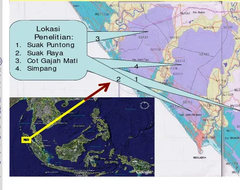 Gambar 18.  Peta lokasi penelitian