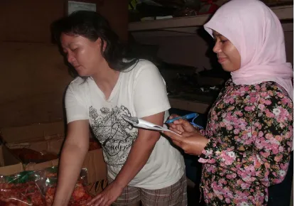Gambar  :  Hasil Kemasan Keripik Produsen Industri Rumah Tangga di  Tanjung Morawa 