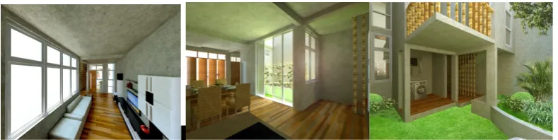 Gambar 4.1.4. Interior ruangan dalam rumah