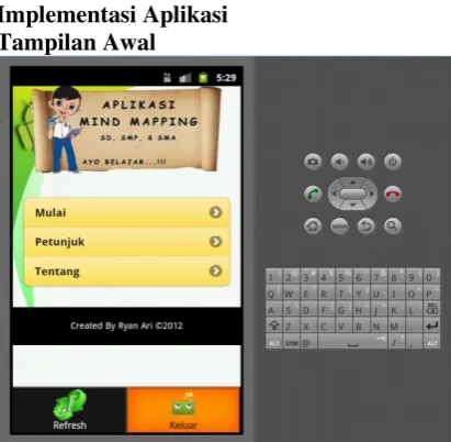 Gambar 9. Tampilan Menu Utama 