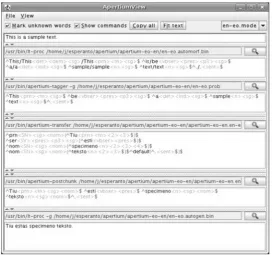 Fig. 2 Apertium viewer
