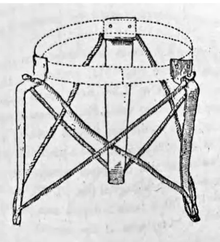 Fig. 7 - Narce, Petrina, tripode di bronzo della Tomba 2.