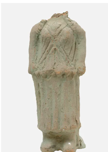 Fig. 5. Capua, Museo Provinciale Campano: statuetta fittileDiana X a1.