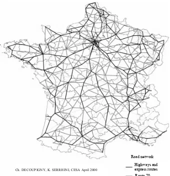 Figure 4. Multimodal graph of France12  