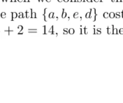 FIGURE 2.7: A directed, weighted graph.