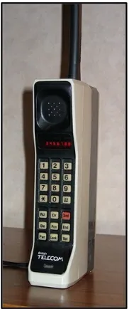 Figure 22: The Motorola DynaTAC8000x cell phone