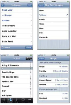 Table Views Are lists on Steroids