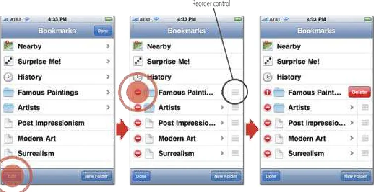 table views can also turn on the swipe-to-delete gesture for cells, letting users 