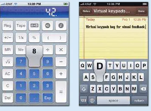 table device, as you are more likely to be out in a social situation. So I tried to 