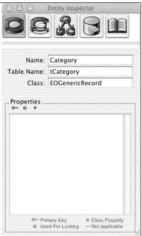 Table Name - As we saw earlier, entities map to database tables. When you reference the