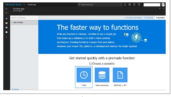 Figure 2-2. Azure Functions portal