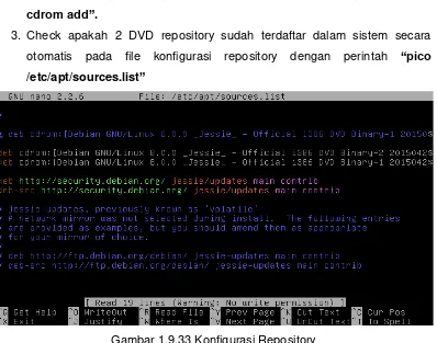 Gambar 1.9.33 Konfigurasi Repository 