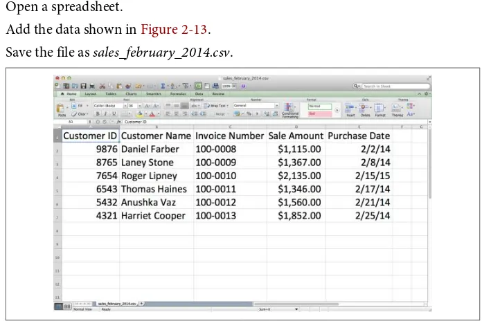 Figure 2-12. CSV file #1: sales_january_2014.csv