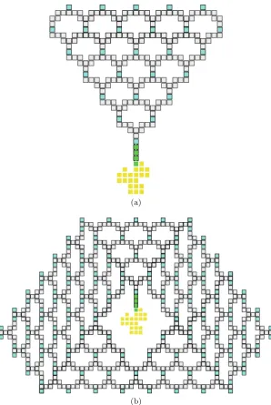 Fig. 4. (a) A conﬁguration that can be thought of as the “union” of the type-consistentassemble inassemblies depicted in Table 1