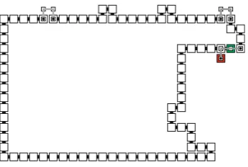 Fig. 1. The perimeter of the ﬁrst extraction region is hard-coded to self-assemble likethis