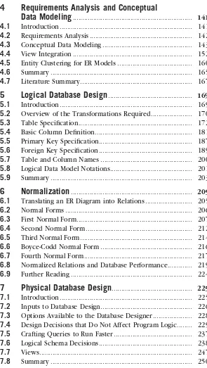 Table Speciﬁ cation ............................................................. 172