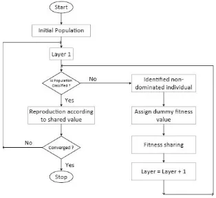 FIGURE 2.20:  Non-dominated sorting genetic algorithm