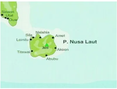 Gambar 4. 1. Peta Pulau Nusalaut1