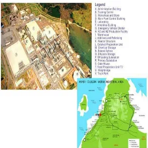 Gambar 2.3 Lokasi PT. Lotte Chemical Titan Nusantara Sumber : Material Training PT. PENI