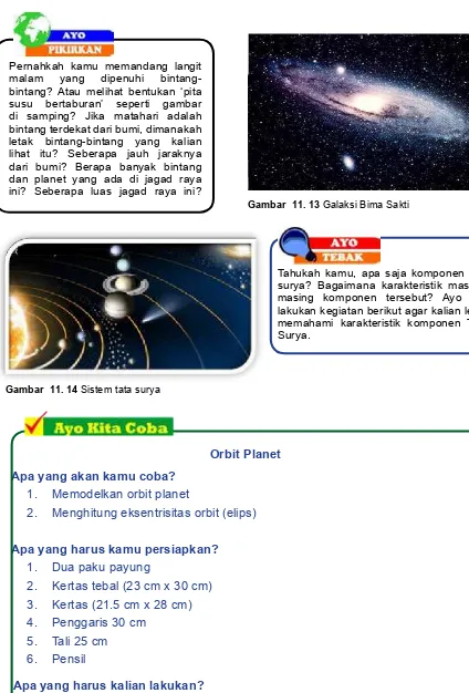 Gambar  11. 14 Sistem tata surya