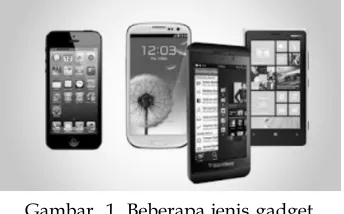 Gambar  1. Beberapa jenis gadget