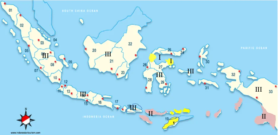 Tabel 6.1 Zona Iklim untuk Indonesia 