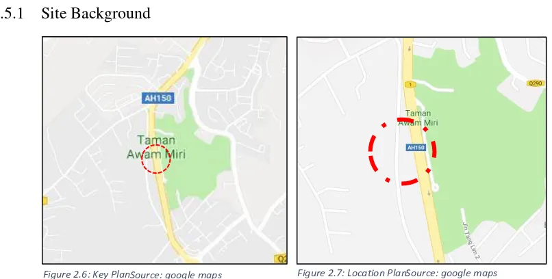 Figure 2.7: Location Plan Source: google maps 