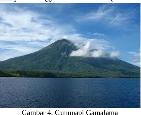 Gambar 4. Gununapi Gamalama