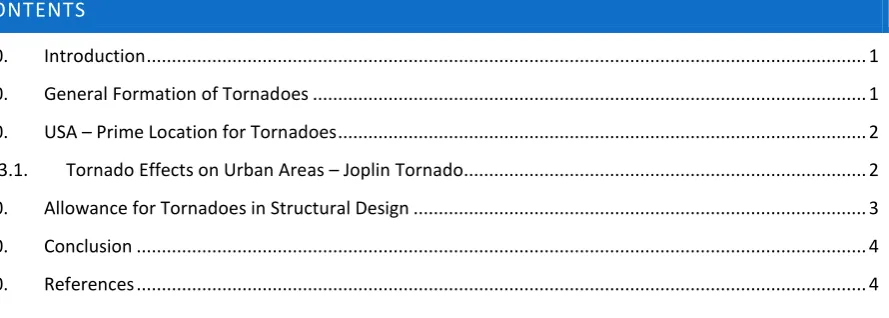 Figure 1 - Tornadoes in USA, 2014 (Spc.noaa.gov, 2015) ......................................................................................