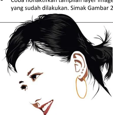 Gambar .23. Hasil sementara tracing image 