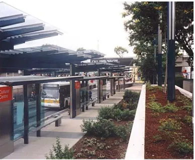 Gambar 14  Busway di Brisbane menampilkan desain stasiun 