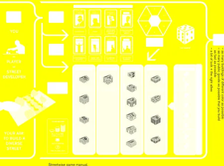 table cloth on each table is the larger game board and includes six portions 