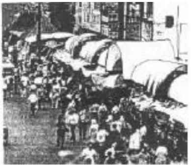 Figure 1.1: Jalan Tunku Abdul Rahman in the early 80s  (source: Samadi and Mohd Yunus (2012)   