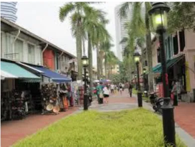 Figure 7.0: Pedestrianisation to increase the quality  of walking experience  