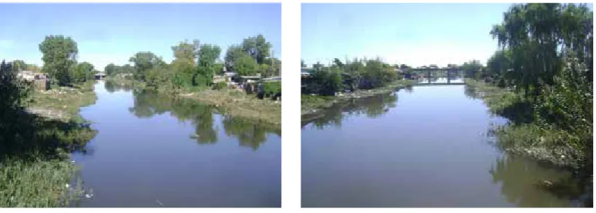 Figure 14. Structural vulnerability in the discharge of the Gato Stream – La Plata