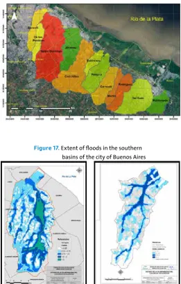 Figure 17. Extent of floods in the southern